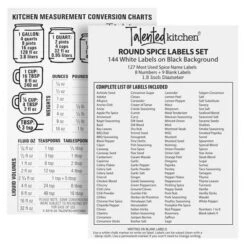 Talented Kitchen 14 Pack Glass Spice Jars With 269 Spice Labels, Empty Square Spice Bottles Containers 4 Oz W Pour/Sift Shaker Lid, Water Resistant -Office Supplies Store GUEST d1bc9e15 1b25 4186 9c7f 5000eda1508d