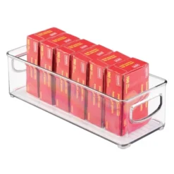 MDesign Small Plastic Office Storage Container Bin With Handles, 6 Pack - Clear 7 MDesign Small Plastic Office Storage Container Bin With Handles, 6 Pack - Clear -Office Supplies Store GUEST d3518aa5 78db 479b a177 a9d8fa732520