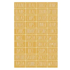 Talented Kitchen Talented Kitchen 8 Piece Metal Basket Labels Clip On Holders With 40 Labels, Black Label Clips For Storage Bins -Office Supplies Store GUEST d3b31c1e 414d 4975 ad0e 87bd99f8e7ca