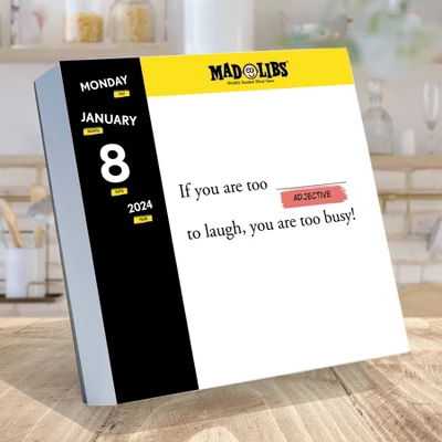 TF Publishing 2024 Daily Desktop Calendar 5.25"x5.25" Mad Libs 1 TF Publishing 2024 Daily Desktop Calendar 5.25"x5.25" Mad Libs