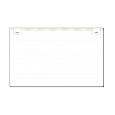 Day Designer 2024 Planner 8"x10" Weekly/Monthly Faux Leather Black 9 Day Designer 2024 Planner 8"x10" Weekly/Monthly Faux Leather Black - Image 9