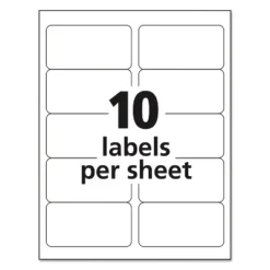 Avery Shipping Labels With TrueBlock Technology Laser 2 X 4 White 250/Pack 5263 -Office Supplies Store GUEST d4b29fe5 4b89 4ee3 ada1 61de91672792