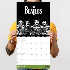 TF Publishing 2024 Wall Calendar 12"x12" The Beatles -Office Supplies Store GUEST d521dae3 7410 4af3 ae70 470fb58cb7cc