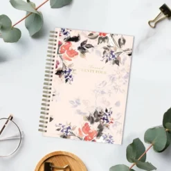 Blue Sky Life - Note It 2024 Planner With Notes Pages 5.875"x8.625" Weekly/Monthly Clear Pocket Cover Mallory