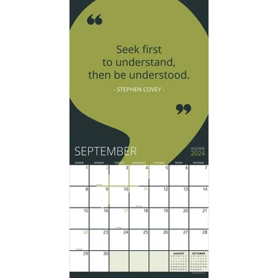 TF Publishing 2024 Wall Calendar 12"x12" Inspire Calendar 1 TF Publishing 2024 Wall Calendar 12"x12" Inspire Calendar
