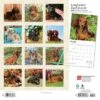 Browntrout 2024 Wall Calendar 12"x12" Longhaired Dachshunds