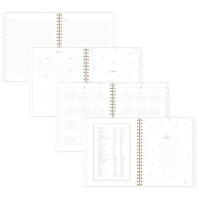 Sugar Paper Essentials 2024 Planner 11"x9.5" Weekly/Monthly Frosted Pink 3 Sugar Paper Essentials 2024 Planner 11"x9.5" Weekly/Monthly Frosted Pink - Image 3