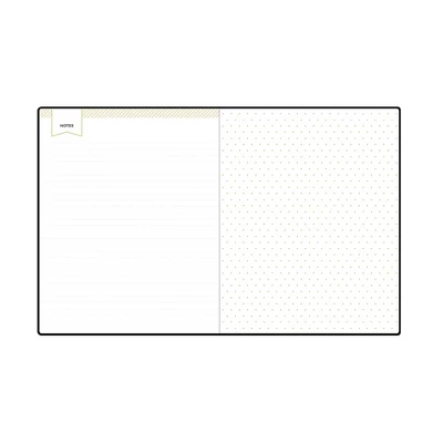 Day Designer 2024 Planner 8"x10" Weekly/Monthly Faux Leather Black 10 Day Designer 2024 Planner 8"x10" Weekly/Monthly Faux Leather Black - Image 10