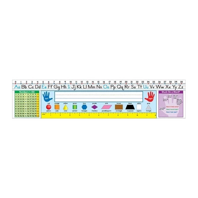 Carson Dellosa Education Self-Adhesive Traditional Manuscript Nameplates, Grades 1-2, 30 Per Pack, 2 Packs 1 Carson Dellosa Education Self-Adhesive Traditional Manuscript Nameplates, Grades 1-2, 30 Per Pack, 2 Packs
