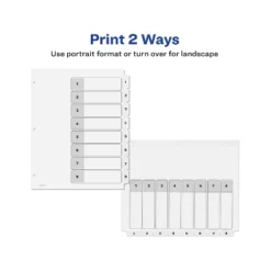Avery Pre-Printed 8-Tab Numeric Dividers Customizable 11822 9 Avery Pre-Printed 8-Tab Numeric Dividers Customizable 11822 -Office Supplies Store GUEST e051d2eb fc92 46d7 8aaa 9c3fd76547eb