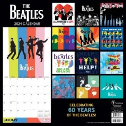 TF Publishing 2024 Wall Calendar 12"x12" The Beatles -Office Supplies Store GUEST e295e344 69d5 4de6 be94 71a1d0b2a017