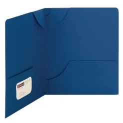 Smead Lockit Two-Pocket Folder Textured Paper 11 X 8 1/2 DK Blue 25/BX 87982 -Office Supplies Store GUEST e9a35ff4 c10f 4eff 8032 a59e6fa3a8b1