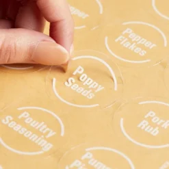 Talented Kitchen 144 Spice Labels Stickers + Pantry Labels, Clear Spice Jar Labels Preprinted For Spice Jar Lids, Water Resistant, Round 1.5 In 12 Talented Kitchen 144 Spice Labels Stickers + Pantry Labels, Clear Spice Jar Labels Preprinted For Spice Jar Lids, Water Resistant, Round 1.5 In -Office Supplies Store GUEST e9dcee4a 8065 4e37 a113 2be38a33fb9a