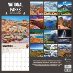 TF Publishing 2024 Wall Calendar 12"x12" National Parks -Office Supplies Store GUEST eb96faa1 12c1 41c9 974c b7ad78348bae