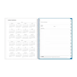 Blue Sky 2024 Planner 8.5"x11" Weekly/Monthly Frosted Cover Whitney Cool -Office Supplies Store GUEST ed45be27 d094 4818 a98f 66f4020321fe