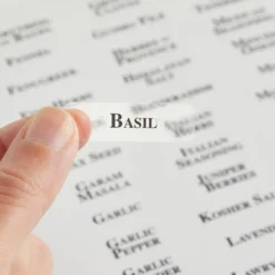 Talented Kitchen 125 Spice Labels Stickers, Clear Spice Jar Labels Preprinted For Seasoning Herbs, Kitchen Organization, Water Resistant, Black -Office Supplies Store GUEST ef40ac43 ccde 45a2 a081 82036bb5a0e9