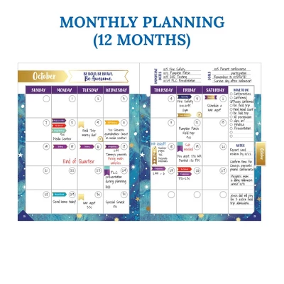 Carson Dellosa Education Galaxy Teacher Planner Plan Book 4 Carson Dellosa Education Galaxy Teacher Planner Plan Book - Image 4