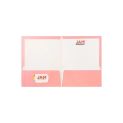 JAM Paper Glossy 2-Pocket Presentation Folders Assorted Colors 385GFASSRT -Office Supplies Store GUEST f217f918 031a 45cc ae40 9067389e085c