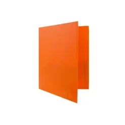 JAM Paper Plastic Two-Pocket School POP Folders Orange Bulk 96/Pack 382EORB -Office Supplies Store GUEST f251b042 7c8e 44ab b744 3afe753130c1