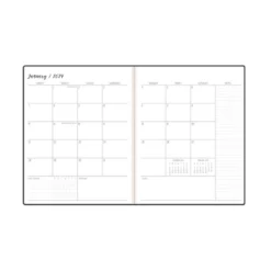 Ivory Paper Co 2024 Planner 10"x8" Weekly/Monthly Bookbound Black -Office Supplies Store GUEST f27ac186 661b 4b8c 8d89 9fa2e9bb17b7