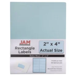 JAM Paper Mailing Labels 2" X 4" 120ct -Office Supplies Store GUEST f386a1e8 479c 4745 b0dc 53e9faac7f8d