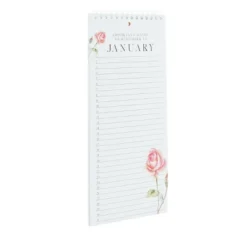 Pipilo Press Spiral Floral Daily And Monthly Perpetual Desk Calendar Planner Organizer, Flip Pages, 5 X 10 In -Office Supplies Store GUEST f59065c2 29f1 43de baf8 84b88f003834