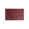 JAM Paper Heavy Duty 2-Pocket School Folders Burgundy 6/Pack (383HBGA)