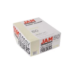JAM Paper Laminated Two-Pocket Glossy Presentation Folders Ivory Bulk 50/Box 385GIVC -Office Supplies Store GUEST fa99d334 bb19 4d47 93d9 a0f95e85c99b