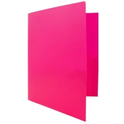 JAM 6pk 2 Pocket Heavy Duty Plastic Folders - Fuchsia 6 JAM 6pk 2 Pocket Heavy Duty Plastic Folders - Fuchsia -Office Supplies Store GUEST fabb966d e7fa 453d 9299 50d089ce0807