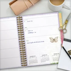 Lang 2023-24 Weekly/Monthly Planner 8.5"x7.75" File-It Butterflies -Office Supplies Store GUEST fb777d7e 05b8 40b5 b697 ab9d59bfb201