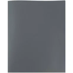 JAM 6pk 2 Pocket Plastic Folder - Gray -Office Supplies Store GUEST fc6754ac 0b2a 4c97 862e 171539f7f8f4