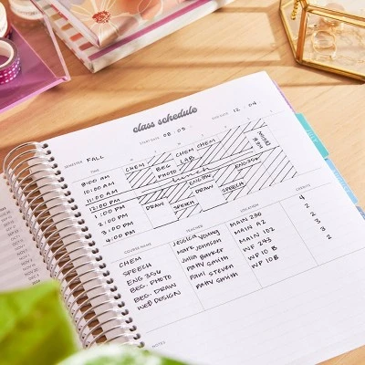 Erin Condren 2023-24 Academic Planner 7"x9" Watercolor Stripes 11 Erin Condren 2023-24 Academic Planner 7"x9" Watercolor Stripes - Image 11