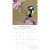 The Gifted Stationery 2024 Square Wall Calendar, Birds, 16-Month Animals Theme With 180 Reminder Stickers (12 X 12 In)