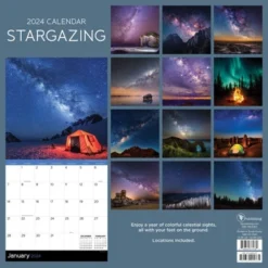 TF Publishing 2024 Wall Calendar 12"x12" Stargazing -Office Supplies Store GUEST fe32f514 6242 463b ab0f cd6d67bd707c